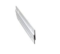 Kit de Ganchos para Marcos de Fotos de 300mm - Clips en Z Resistentes para Colgar Fotos y Espejos - Montaje en Pared - Ganchos de Fijación de Aluminio (300 mm, 1 Par con Tornillos y Anclajes)