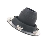 Kit de gato de estufa para tienda, gato de estufa,Kit de conducto de humos para techo, para tienda de campaña caliente | Ventilación de chimenea para horno de leña, bota de tubo de de techo
