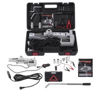 Kit de Gato de Tijera Eléctrico 3T, Automóvil 12 V Gato Eléctrico para Coche Elevador Eléctrico Coche, con Llave para neumáticos, elevación para automóvil, Todoterreno, Todoterreno