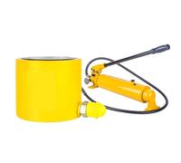 Kit de gato émbolo eléctrico, operación multiángulo sin esfuerzo, trabajo en espacios reducidos, juego cilindro hidráulico con bomba manual hidráulica(50t-50mm/2in-cp700)