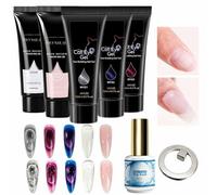Kit de Gel Constructor para Uñas Top Coat Multiusos 5 Colores Para Manicura