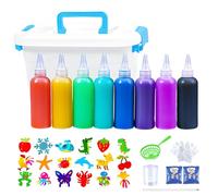 Kit De Gel De Agua, Kit De Juguete De Agua Mágico, Juguete De Gel De Agua Para NiñOs, 9 Botellas Juguete Mágico De Agua, Juguete acuático Magic Elf, D iy Water Elf Colorido Aqua Fairy Toys