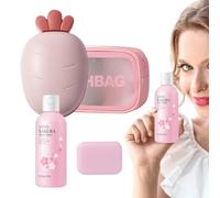 Kit de gel de ducha, equipo de gel de ducha, dispositivo de baño con sabor a flores con construcción resistente, accesorio de alta calidad, ayuda de spa relajante fiable para mujeres, adolescentes