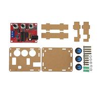 Kit de generador de señal DIY Generador de señal con función de frecuencia ajustable de alta precisión para ingenieros electrónicos aficionados PCB Material ABS
