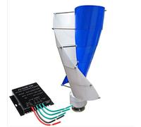 Kit de generador de turbina eólica, 220 V, 3000 W, generador de energía vertical portátil con controlador para uso doméstico (12 V, 24 V, 48 V)