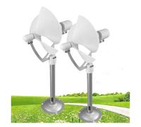 Kit de generador de turbina eólica en microespiral de 10W, diseño silencioso de imán permanente de 12V, modelo Arquímedes Rose Breeze for el hogar y la pequeña granja(12v-2pcs)