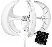 Kit de generador de turbina eólica Horizontal con Controlador de Carga, generador de turbinas Verticales, turbina eólica de Eje Vertical de 12000 W, generador de Viento de bajo Ruido para si