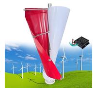Kit de generador de turbina eólica vertical, 12000 W, levitación magnética helicoidal, 2 cuchillas, controlador MPPT, para uso doméstico de fábrica, 48 V