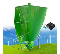 Kit de generador de turbina eólica vertical con controlador MPPT, salida de potencia de 12000 W para sistemas de 12 V/24 V/48 V, ideal para soluciones energéticas domésticas y de fábrica