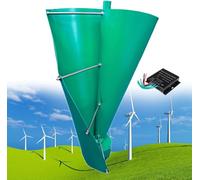 Kit de generador de turbina eólica vertical de 1200 W, generador de energía eólica de 12 V para energía del hogar, equipo de producción de electricidad de turbina eólica