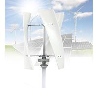 Kit de generador de turbina eólica Vertical de 14 000 W con diseño helicoidal de 3 Palas y Controlador MPPT para iluminación de viviendas, Calles, Barcos y chalets. Sistema de energía Renova