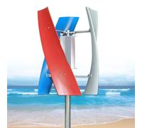 Kit de generador de turbina eólica vertical de 400 W, 12 V, sistema de energía eólica portátil de 3 cuchillas con controlador de carga para el hogar, marina, RV y soluciones de energía industrial