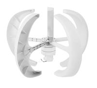 Kit de generador eólico de 5 kW: sistema completo de turbina eólica de 24 V con controlador, solución energética ecológica fuera de la red, accesorios de energía solar y eólica para una vida sostenibl