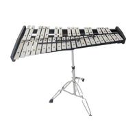 Kit de Glockenspiel de xilófono de 37 notas, instrumento de percusión profesional con mazos de soporte ajustables y bolsa de transporte