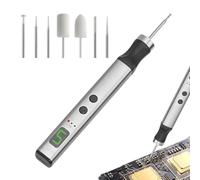 Kit de grabado | Herramienta de grabado inalámbrica de 5 niveles de velocidad - Lápiz eléctrico para pulir | para metal piedra madera y proyectos creativos para principiantes y confirmados