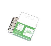 Kit de grapas de acero mixto de 1000 piezas para tapicería, cajas de madera, paneles de pared, suelos y proyectos de manualidades, grapas estilo U/puerta/T compatibles con la mayoría de grapadoras (8