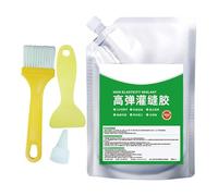 Kit de grietas de hormigón - Kit de reparación de grietas de techo impermeable | Pegamento de reparación de secado rápido | 500 G Agente Reparador Impermeable Para Grietas de Hormigón | Adhesivo de