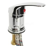 Kit de grifo de salón de champú, de ducha, de cuenco, de agua, juego de grifo de agua, duradero para salón, spa, mezclador de agua caliente para champú o unidad de lavado de cama (giratoria)