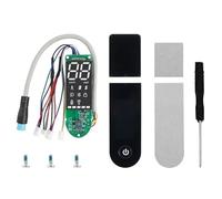 Kit de Grifo y reposabrazos for Manillar de Patinete eléctrico Xiao-mi M365 Pro 1S Pro2, Conjunto de Repuesto de empuñadura de Cabeza de KickScooter(Pro 2 Germany)