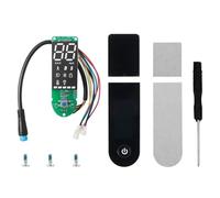 Kit de Grifo y reposabrazos for Manillar de Patinete eléctrico Xiao-mi M365 Pro 1S Pro2, Conjunto de Repuesto de empuñadura de Cabeza de KickScooter(Pro 2)