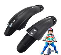 Kit de guardabarros de bicicleta ajustable en la parte posterior y trasera | Cubierta de neumático impermeable, guardabarros de bicicleta, escudo de carretera de grava, equipo de rueda suburbana