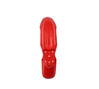 Kit de guardabarros delantero de plástico CRF 70, Compatible con piezas de motocicleta CRF70 Dirt Pit Bike, guardabarros Enduro(Red)