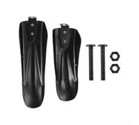 Kit de guardabarros delantero y trasero para bicicletas infantiles, construcción de plástico PVC diseñado para modelos de bicicleta de 12 a 20 pulgadas, alta resistencia y rendimiento antiarrugas