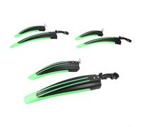 Kit de guardabarros para bicicleta, 3 pares de protectores delanteros y traseros para tija de sillín de 25, 4, 28, 6 mm, 31 y 8 mm, proporciona una protección fiable contra salpicaduras en varias