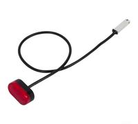 Kit de guardabarros para scooter eléctrico Ninebot Max G30 delantero y trasero para guardabarros de colas, soportes de luz, cubierta lateral, juego completo (C)