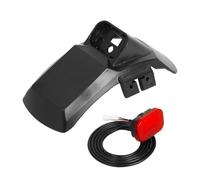 Kit de guardabarros trasero para Kukirin G2 Pro 2024, guardabarros ABS con soporte de luz trasera, cubierta de protección contra salpicaduras