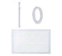 Kit De Guardia De Skimmer - Pool Skimmer Shield | Guardia De Hoja De Skimmer De Piscina | Pantalla Professional Shield Mesh Neta De Servicio Pesado Para Bañera De Hidratación De Drenaje Junto A La Pis