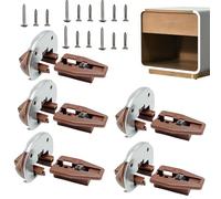 Kit de guía de cajón de repuesto | Guías de riel para cajones Piezas de repuesto para cajones de muebles,Posicionador de instalación de riel de cajón de piezas de de muebles de para gua