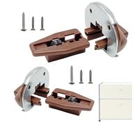 Kit de guía de cajón | Posicionador de instalación de rieles de cajones | Guías de riel de pieza de repuesto para cajones que no son de cabina, mesa de buffet, gabinetes de cocina retro