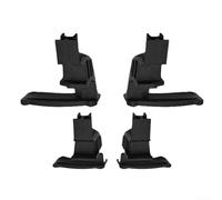 Kit de guía deslizante para techo corredizo y gancho de bloqueo, 4 piezas, plástico de repuesto directo para Smart para modelos convertibles W451 2007-2014