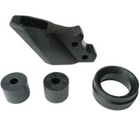 Kit de guía y rodillo de cadena - Reemplazo completo para Yamaha Warrior 350 YFM350 (1987-2004) y Blaster 200 YFS200 (1988-2006) - Montaje de soporte de cadena duradero