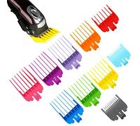Kit de Guías de Peines de Profesionales del Color, 10 Pcs Compatible con Cortapelos y Peine Recortador Wahl