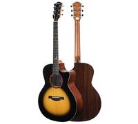 Kit De Guitarra Acústica De 41 Pulgadas, Guitarra Acústica De Tamaño Completo 4/4 Con Cutaway Incluye Funda, Afinador, Correa, Cuerdas, Púas Y Cejilla.(Sunset color)