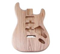 Kit De Guitarra Eléctrica DIY Accesorios De Combinación De Madera Para Hacer Tú Mismo El Cuerpo De La Guitarra Eléctrica(With holes)