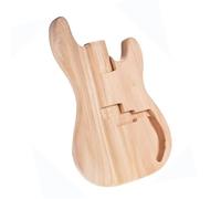 Kit De Guitarra Eléctrica DIY Accesorios Para El Cuerpo De Guitarra Eléctrica De Caoba Hazlo Tú Mismo(PB T02)