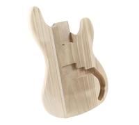 Kit De Guitarra Eléctrica DIY Accesorios Para Guitarra Eléctrica Bajo Cuerpo De Madera Original