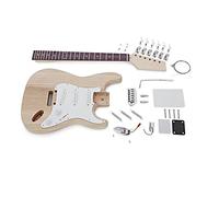 Kit de guitarra eléctrica DIY Build Your Own Ash Body de Gear4music