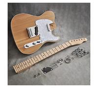 Kit De Guitarra Eléctrica DIY Con Cuerpo De Aliso Y Mástil De Arce Y Diapasón Luthier Build Kits kit de guitarra electrica sin terminar