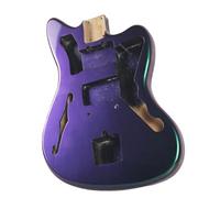 Kit De Guitarra Eléctrica DIY Cuerpo De Guitarra Eléctrica Con Agujero En Forma De F Accesorios Profesionales Para Hacer Uno Mismo