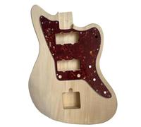 Kit De Guitarra Eléctrica DIY Cuerpo De Guitarra Eléctrica Con Golpeador Piezas De Repuesto De Madera Para Instrumentos(Type 2)