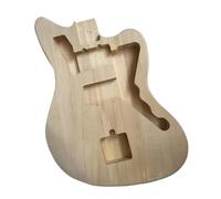 Kit De Guitarra Eléctrica DIY Cuerpo De Guitarra Eléctrica Con Golpeador Piezas De Repuesto De Madera Para Instrumentos(Type 1)