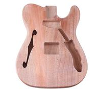 Kit De Guitarra Eléctrica DIY Cuerpo De Guitarra Eléctrica Mate Con Agujero En Forma De F Accesorios Para Hacer Uno Mismo