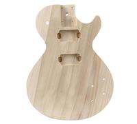 Kit De Guitarra Eléctrica DIY Kit De Bajo Eléctrico Con Cuerpo De Arce Y Madera Original