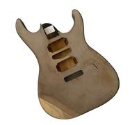 Kit De Guitarra Eléctrica DIY Kit De Reemplazo De Cuerpo De Guitarra Eléctrica De Madera Maciza Para Armar Uno Mismo