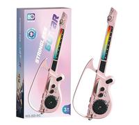 Kit De Guitarra Eléctrica - Mezcla De Audio Interactivo, Juguetes Educativos Para Instrumentos Musicales Inalámbricos | Juguetes Realistas Para Bajos Musicales | Para Adolescentes, Niños, Chicas