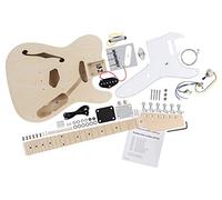 Kit de Guitarra Eléctrica Rocktile Hollowbody Estilo TL, Cuerpo: Paulownia